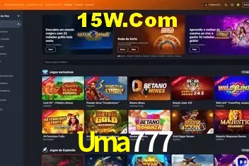 Biblioteca de slots populares na Uma777